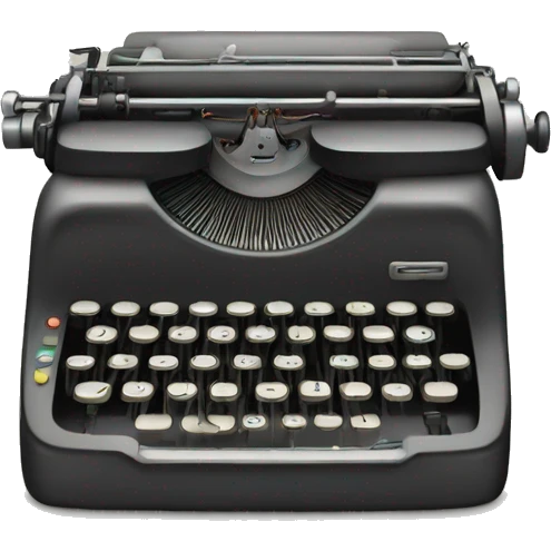 typewriter emoji
