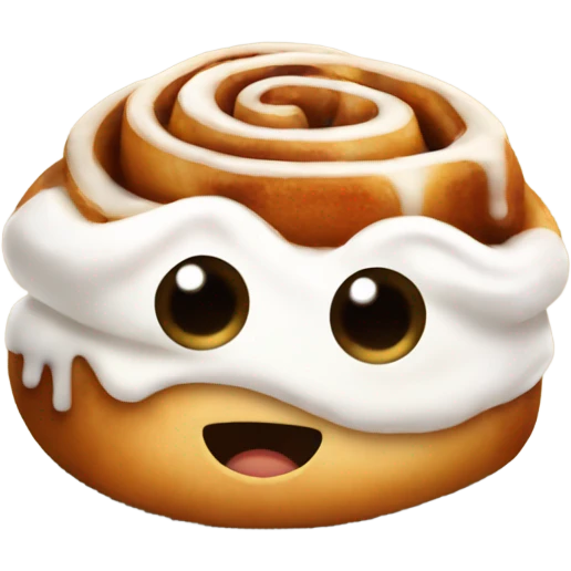 Cinnamon roll emoji