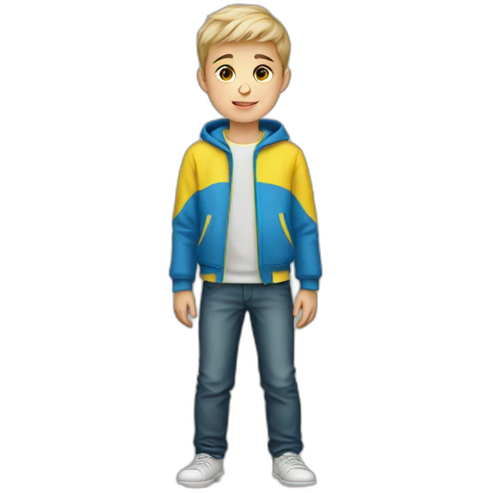 Boy from Ukraine emoji