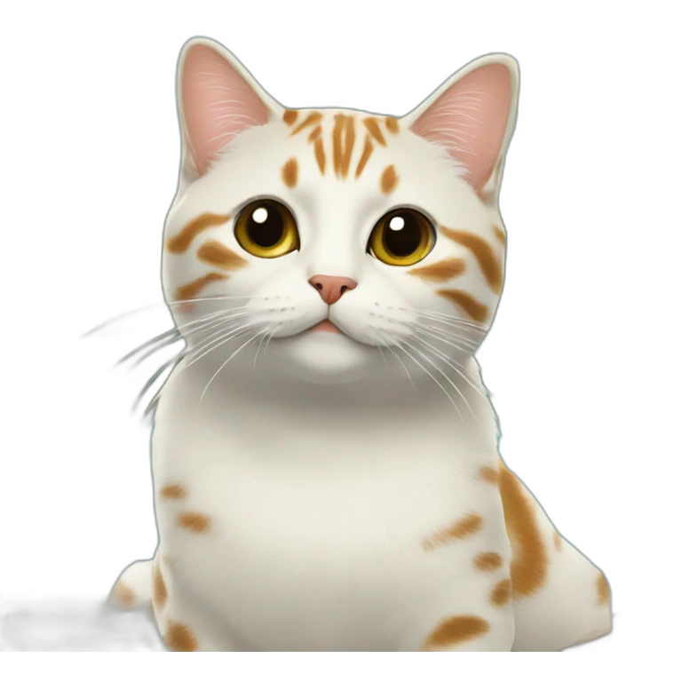 Tortu sur chat emoji