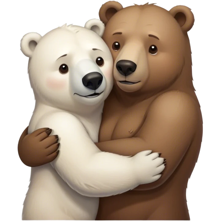 Bear love emoji