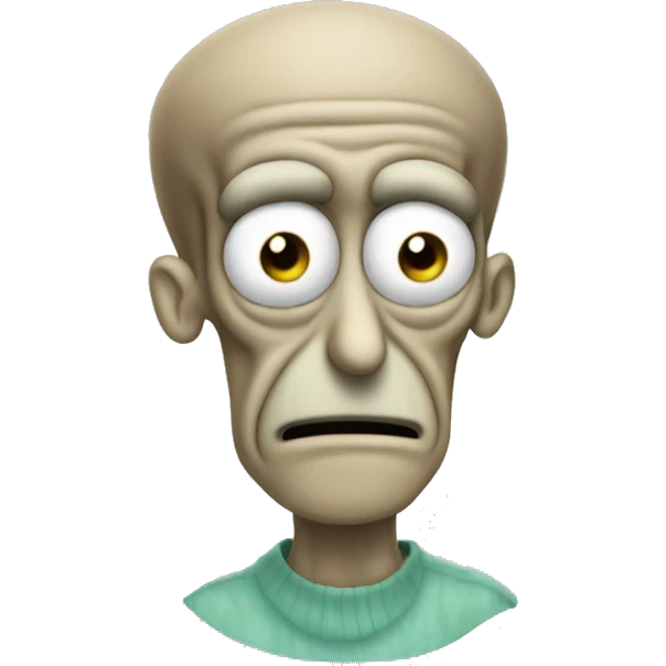 Squidward  emoji