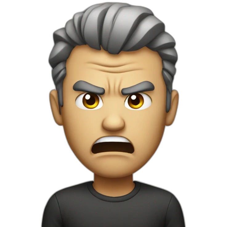 Anger emoji