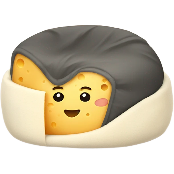 Cheese sleeping  emoji