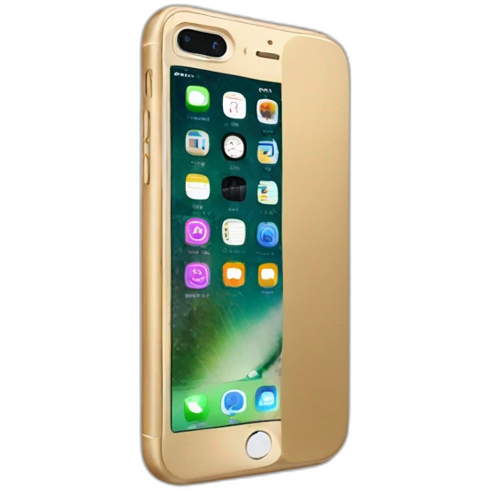 gold iphone emoji