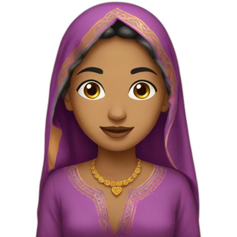 Moroccan gir’ emoji