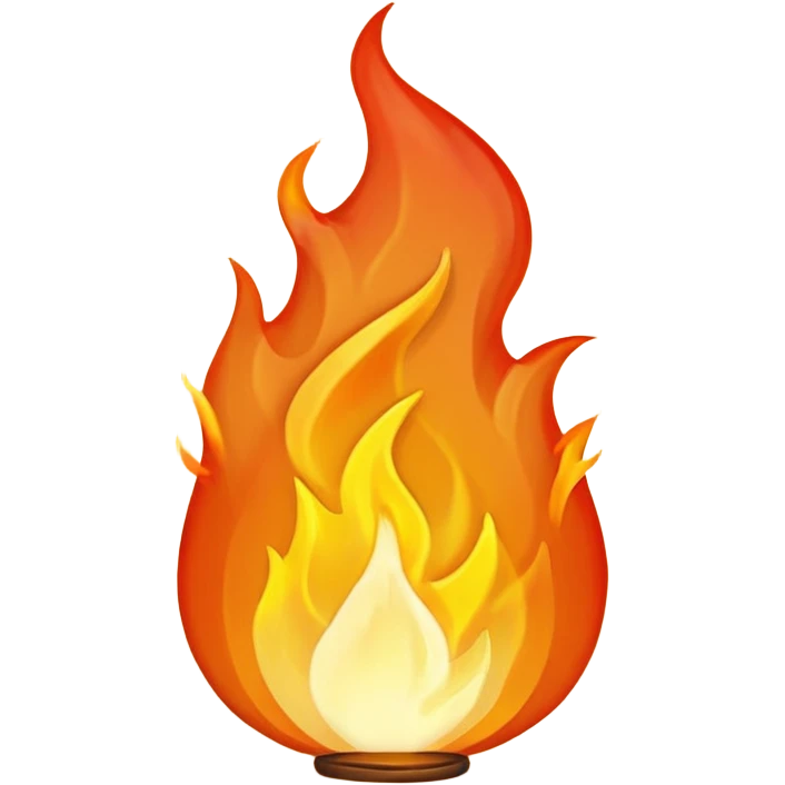 Lit match emoji