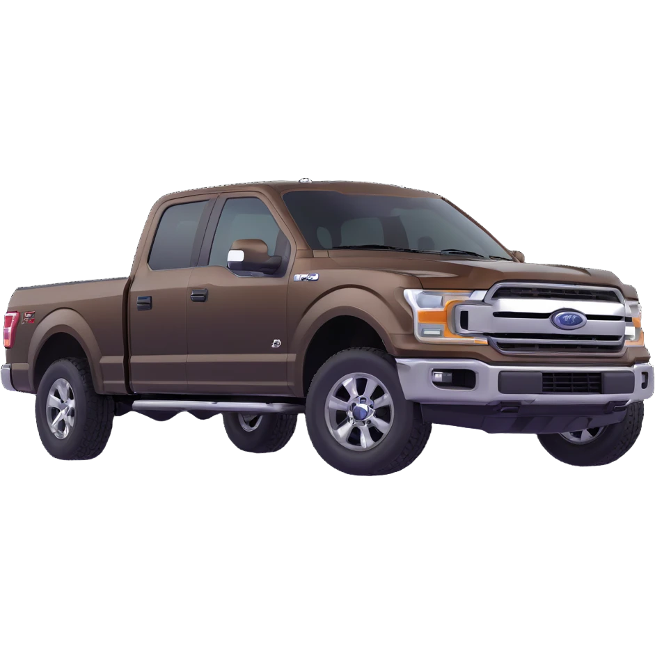 Ford F-150 pickup truck emoji