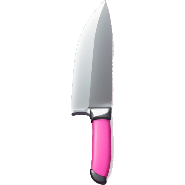 pink cute knife emoji
