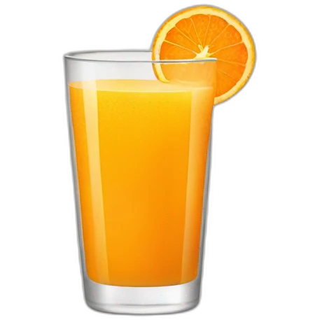 orange juice emoji