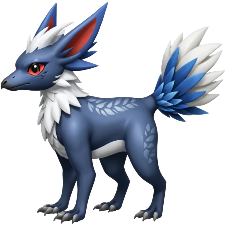 Shiny Trico-Nargacuga-Silvally-Absol-fusion emoji