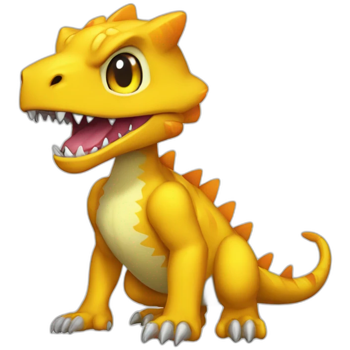 Agumon the digimon emoji