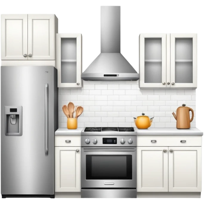 modern kitchen with countertop and appliances emoji