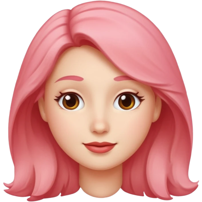 Flirty face emoji