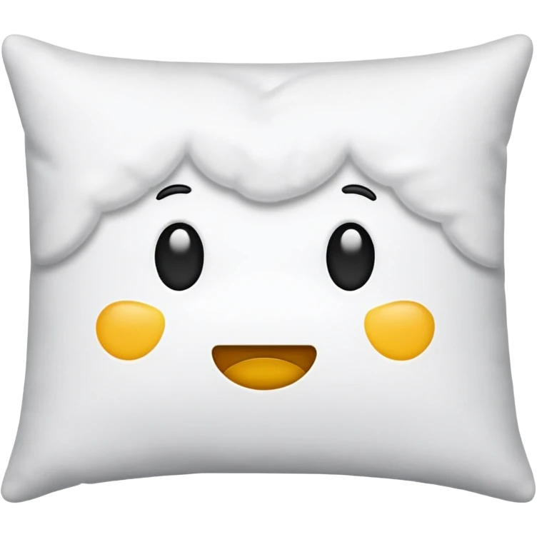 pillow without eye emoji