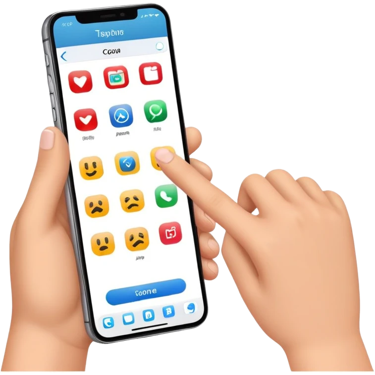 Be creative: image to represent someone logging in an app emoji