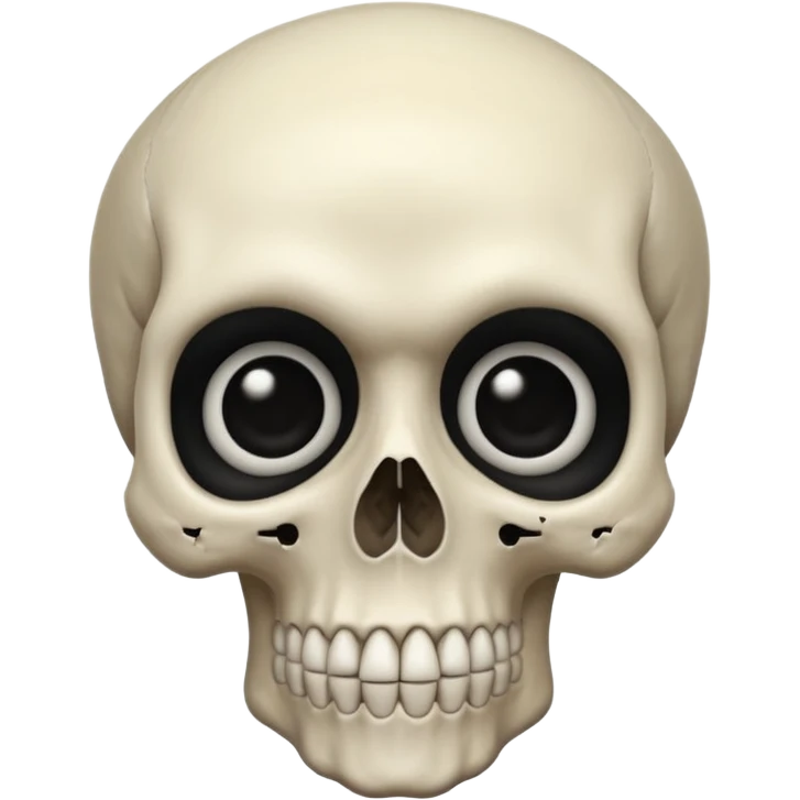 Surprised 💀 emoji