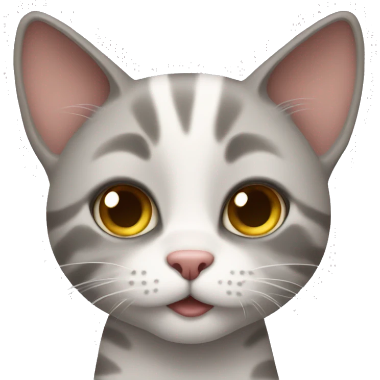 Cute emoji Edith a cat emoji
