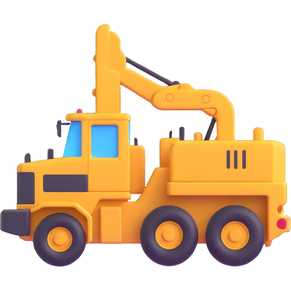 oversized heavy machinery cargo emoji