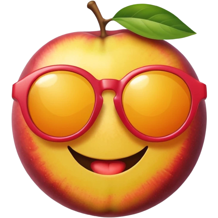 fruit with sunglasses emoji