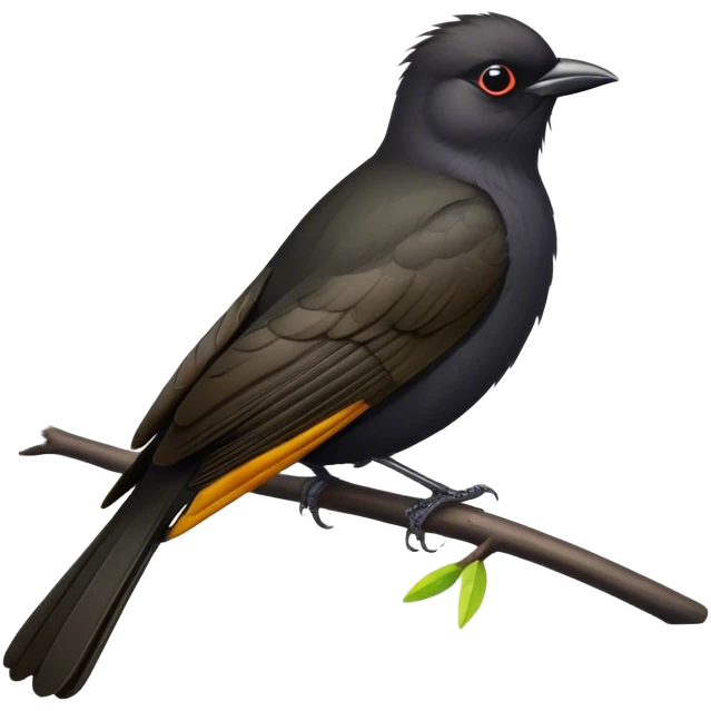  Black Bulbul  emoji