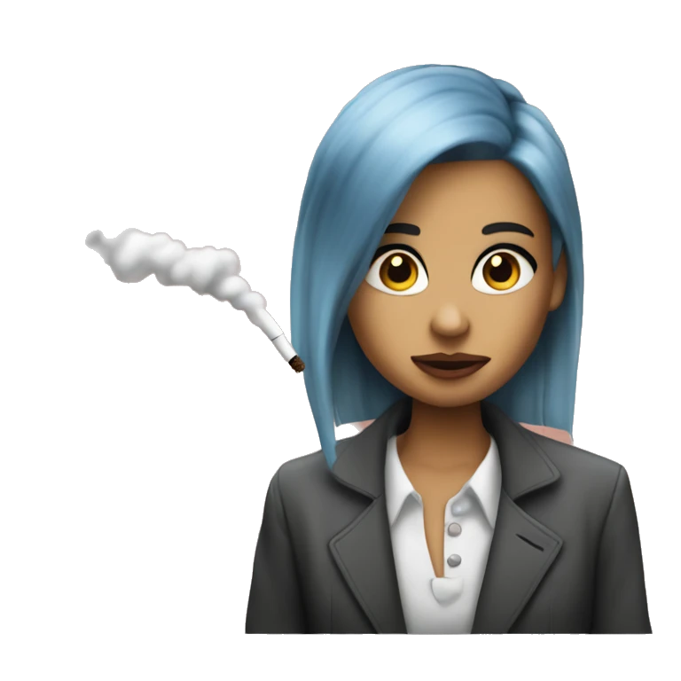 bebe con smoking y una idea emoji