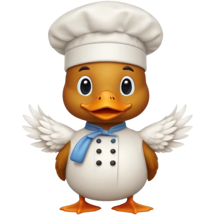 duck in chef hat







 emoji
