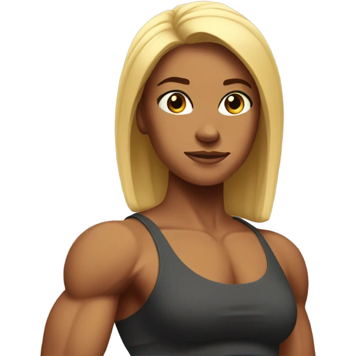 Really buff women emoji