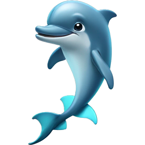 good morning dolphin emoji