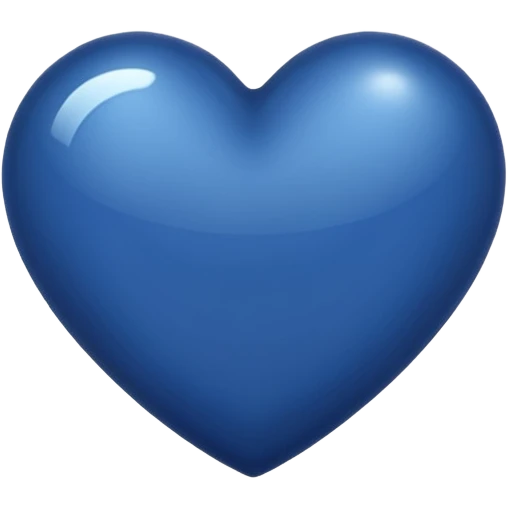 Heart Dark Blue  emoji