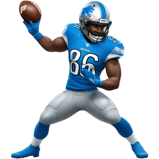 Detroit lions  emoji