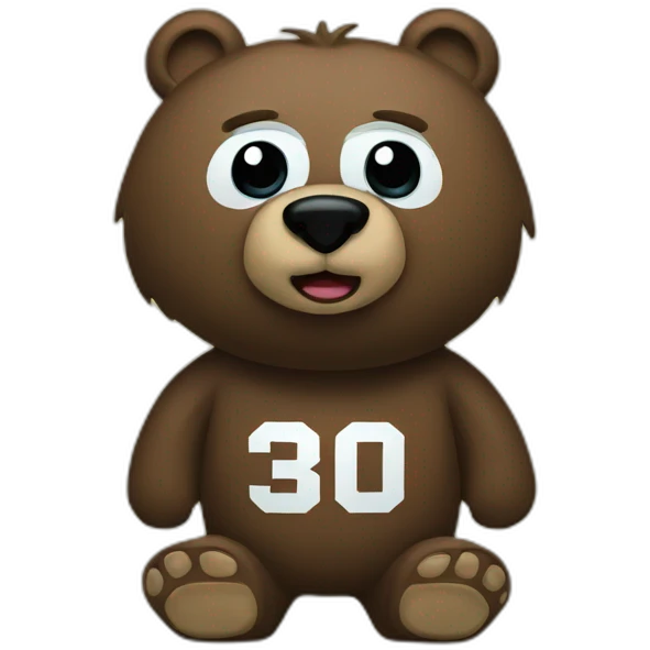 Boston Bruin Bear emoji
