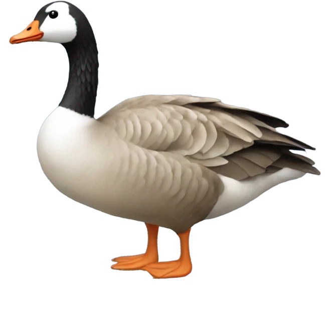 goose poopin emoji