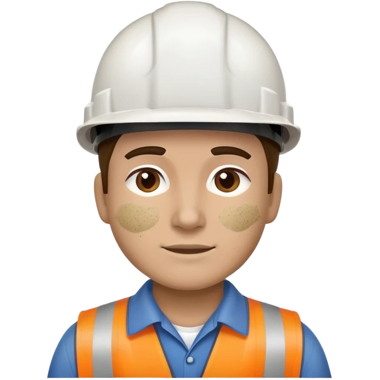 photorealistic worker emoji