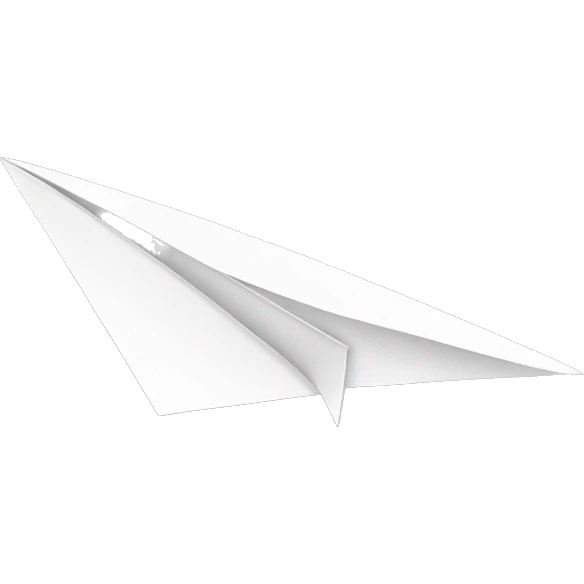 paper airplane looping emoji