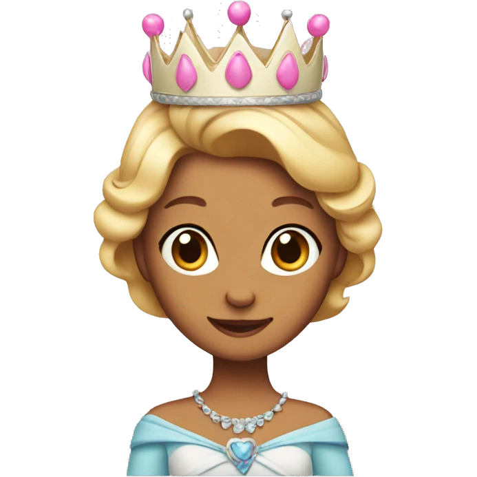 cat princess birthday emoji