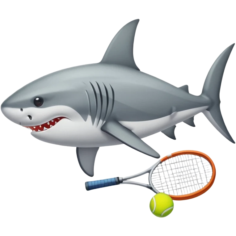 Tiburón con tenis Nike  emoji