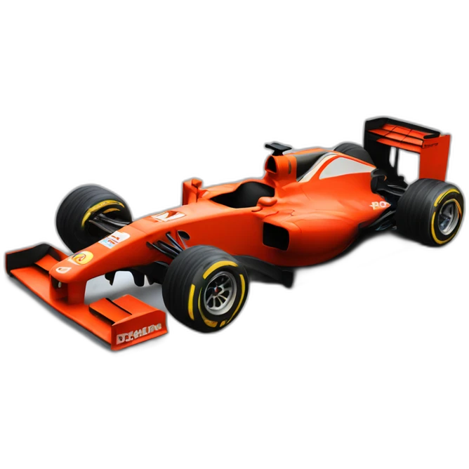 F1 car emoji