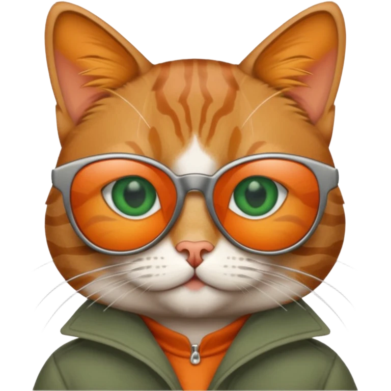 Cat wearing sunglasses emoji