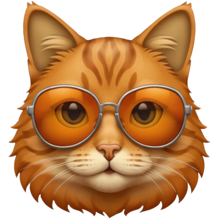 Cat wearing sunglasses emoji