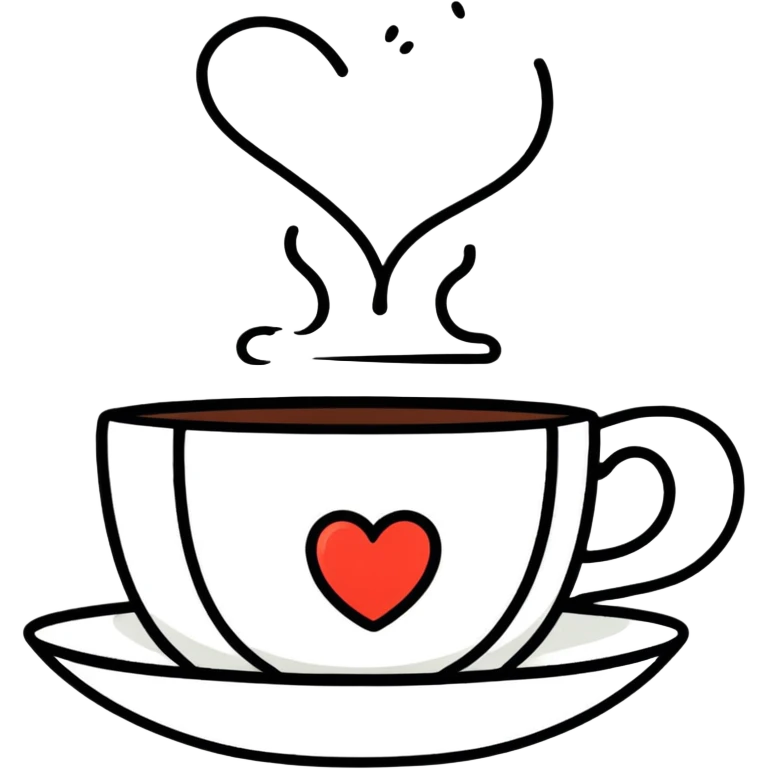Coffee love  emoji