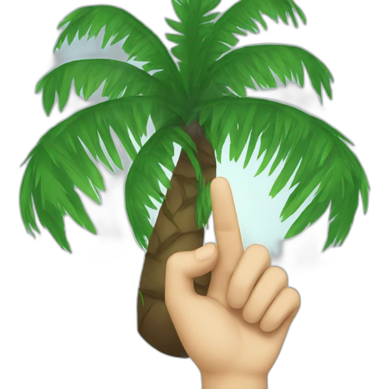 Palms emoji