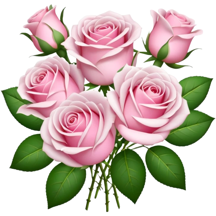pink and white roses bouquet emoji