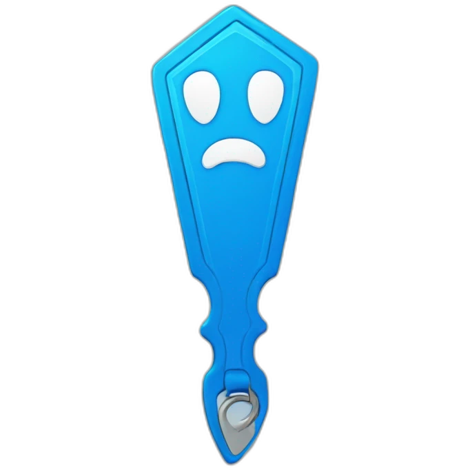 blue bookmark emoji
