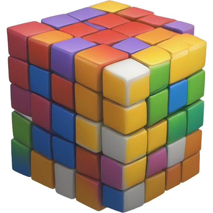 Rubik cube emoji