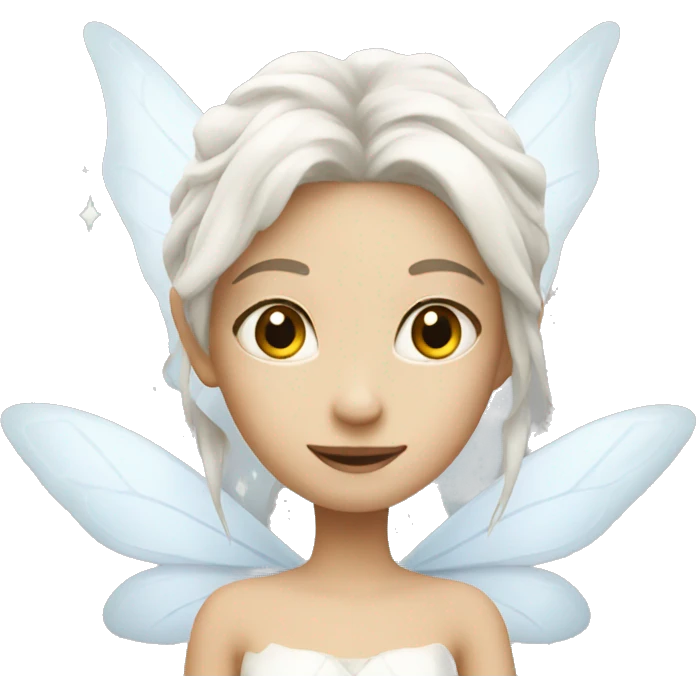 white fairy emoji