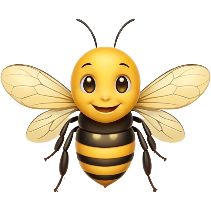 bee smile emoji