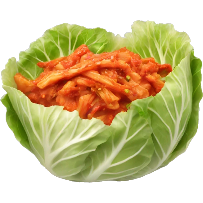 spicy cabbage kimchi emoji
