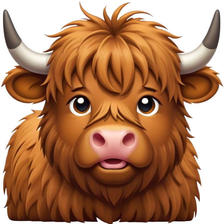 Highland cow  emoji