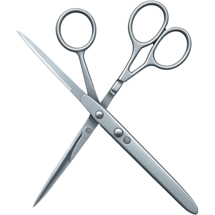 Scissors medical emoji